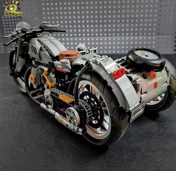 Klocki do składania motor nowe 808 czesci HUIQIBAO okazja