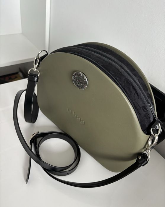 Komplet obag o bag moonlight verde scuro khaki military