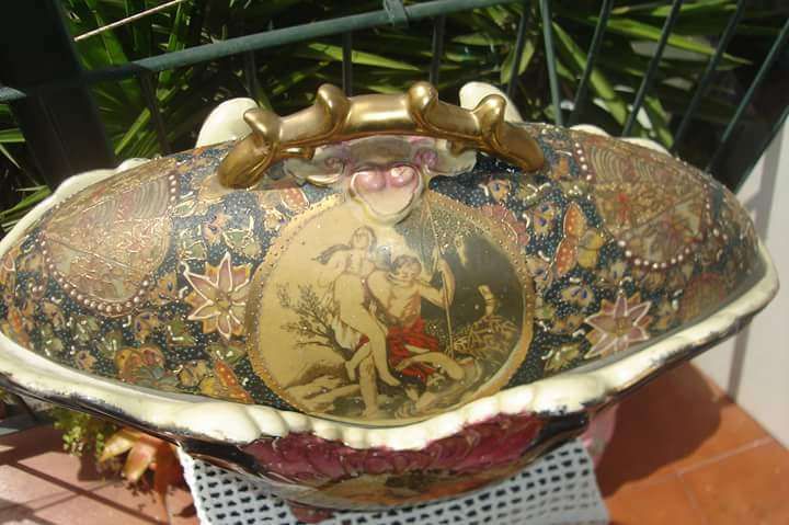 Antigo centro de mesa/bomboneira