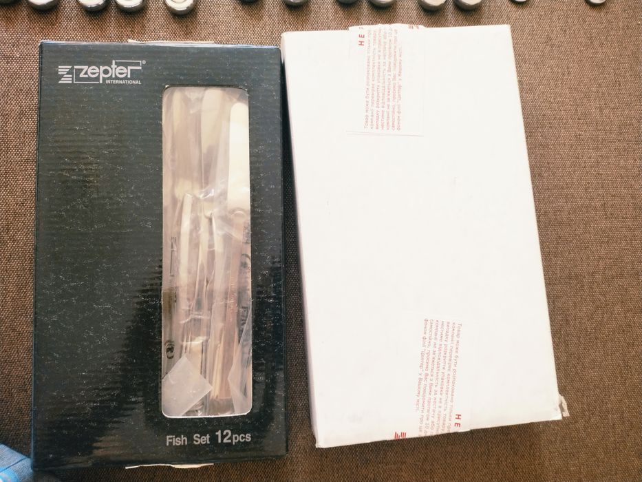 Ножи фірми Zepter, посуд