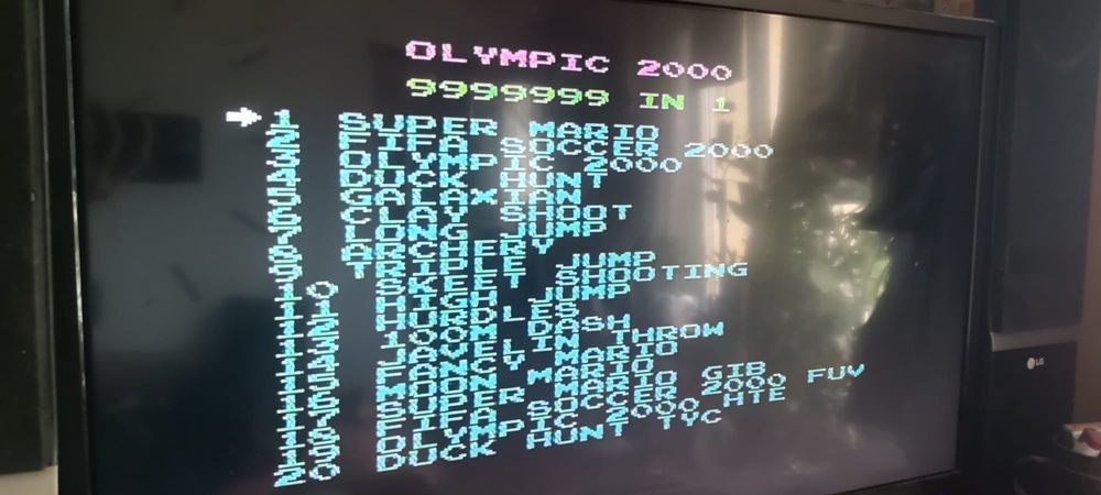 Gra telewizyjna  Polystation, lata 90.Retro