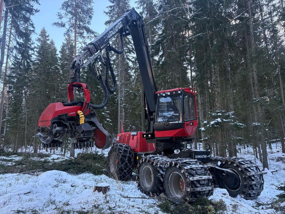 Харвестер Kamatsu