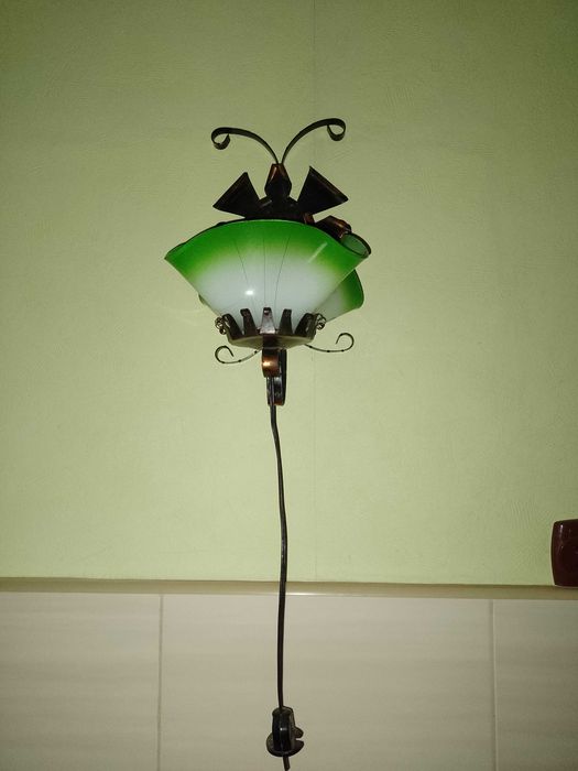 Lampa ścienna PRL