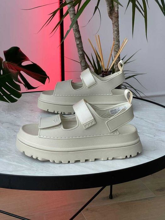 Босоножки/Босоніжки Ugg Goldenglow Sandals Beige/Угги/Сандали Угг/Уггі/Угі/Уги
