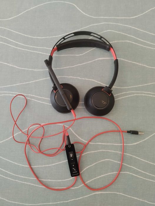 Plantronics Blackwire C5220T - Auscultadores Como Novo (Ideal Teletrabalho)
