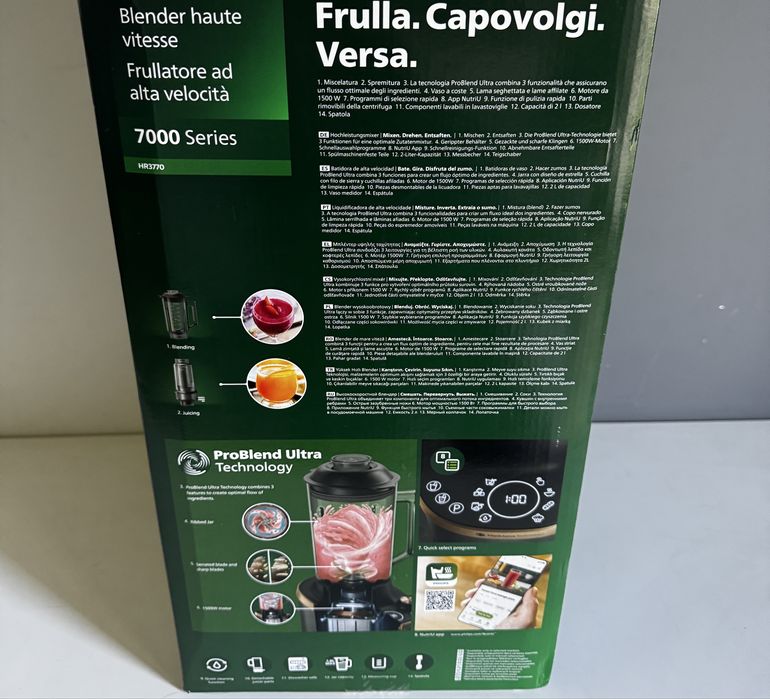 philips high speed blender 7000 series – flip&juice