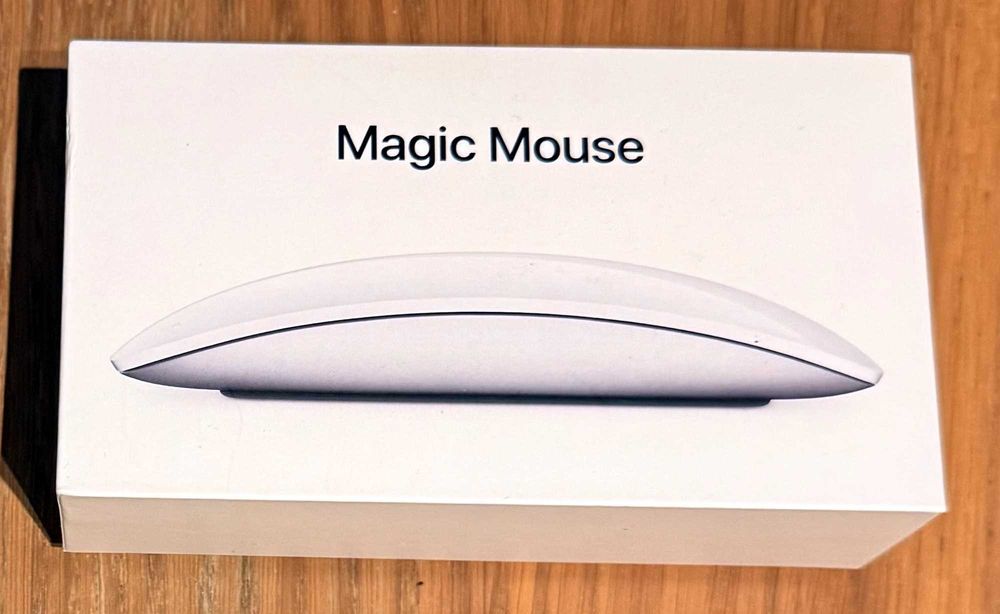 Apple Magic Mouse A1657 Branco - Como novo, completo com caixa e cabo