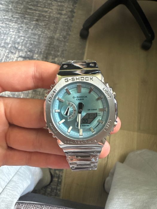 Zegarek Casio G-Shock GM-2110D-2A Tiffany Blue