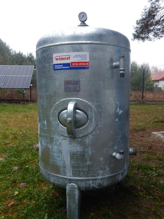 Zbiornik ocynkowany 200l