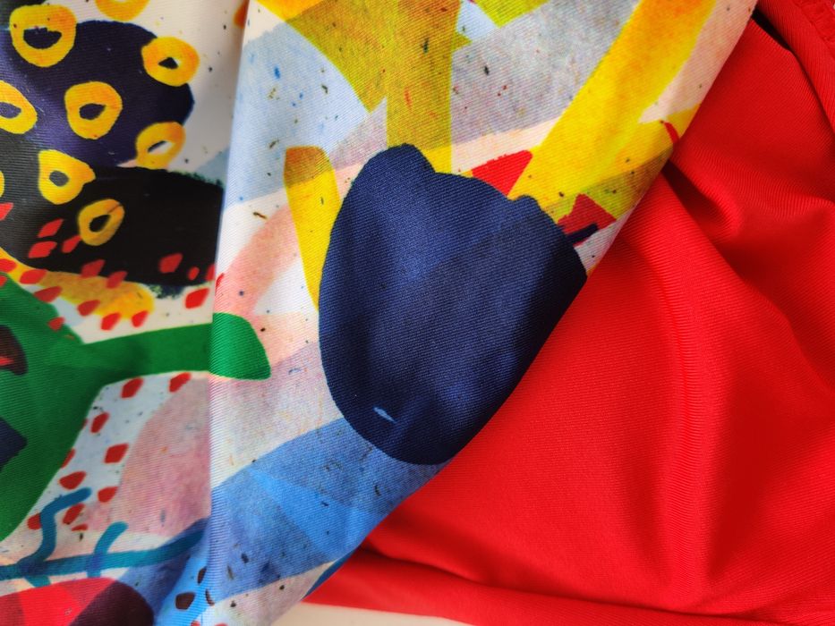 Trikini Silver  multicolor