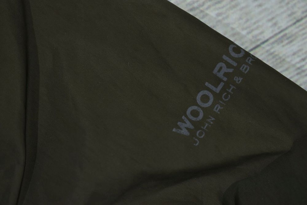 Woolrich Męska Kurtka Wiatrówka Bomberka Khaki / M