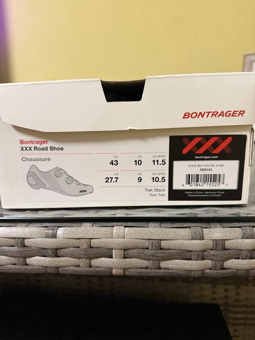 Buty rowerowe szosowe bontrager xxx rozmiar 43
