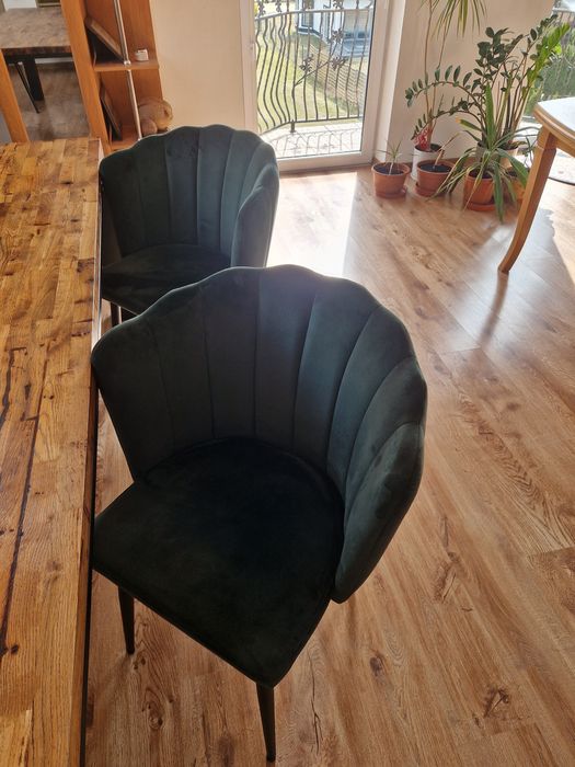 Krzesła butelkowa zieleń