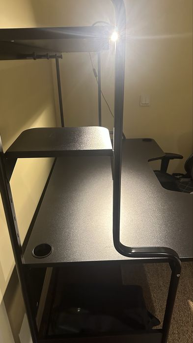 Secretária Gamming Preta