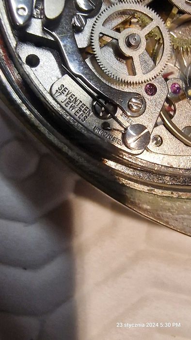 Dugena 741-1 chronograf valjoux 7734