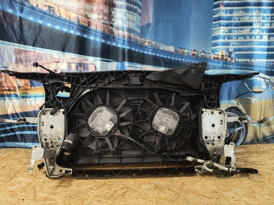 AUDI RS6 C7 4G KOMPLETNY PRZÓD maska lampy błotniki chłodnice pas przedni LZ9Z