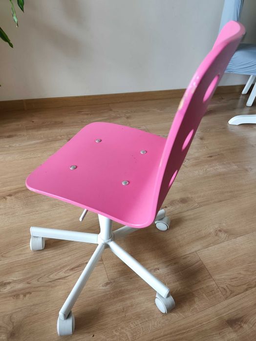 2 Krzesła biurowe dla dzieci IKEA