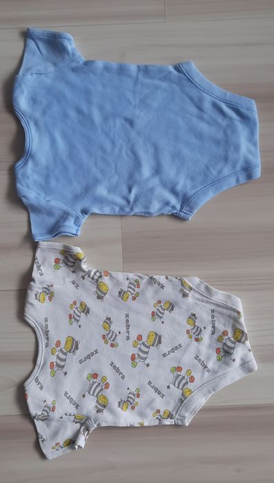 Zestaw 12szt: Body, Rampers r.62-68