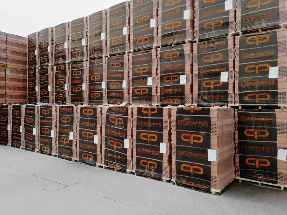 CERAMIKA PODKARPACKA Pustak Ceramiczny 25 P+W  Transport HDS