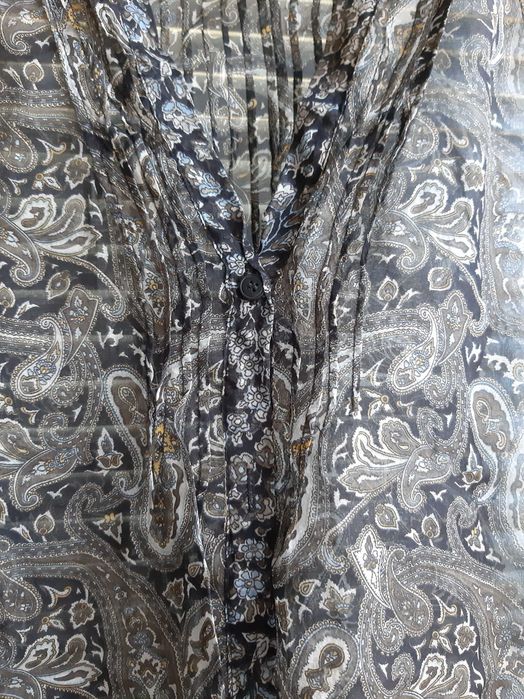 Sprzedam elegancka transparentna bluzke z szyfonu w rozm. M.