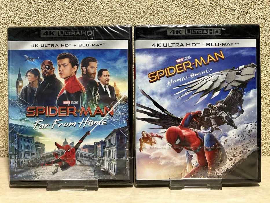 4K UHD Blu-ray Человек-паук / Парк Юрского периода с переводом.