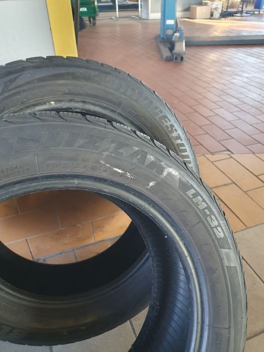 Opony zimowe - komplet,  Bridgestone + Dębica 205/55R16