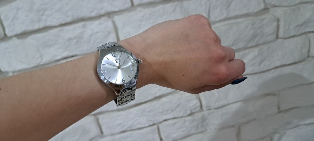 Zegarek damski bransoletka w misie na wzór TOUS