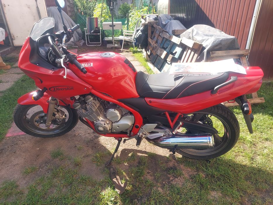 Yamaha XJ600 S Diversion stan bardzo dobry,przegieg 33750 km Moc silnika 61KM