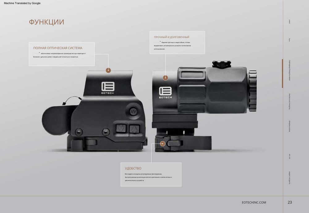 Комплект EOTech HHS V (EXPS3-4+G45 5x) Новый Оригинал из США