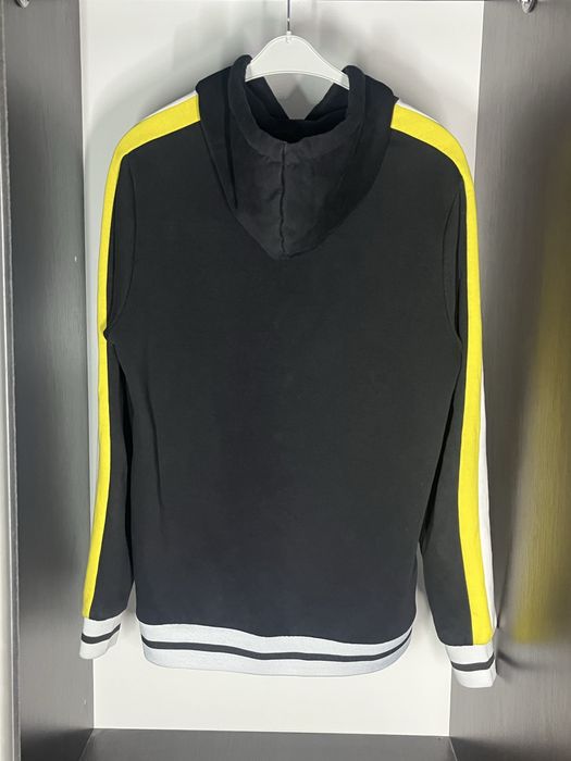 Худі River Island чорне з жовтими смугами