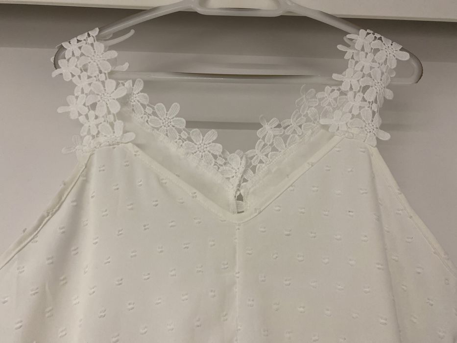 Bluzka/koszulka biała/krem