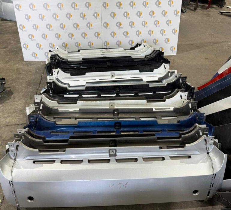 pára choques tras smart fortwo 451