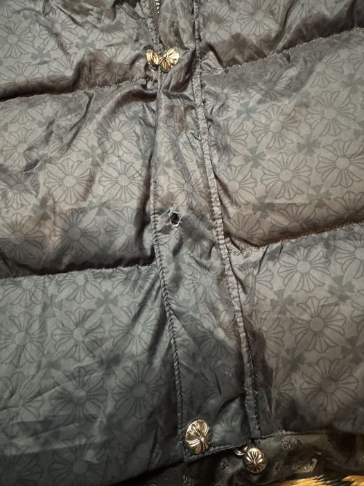 chrome hearts куртка пух