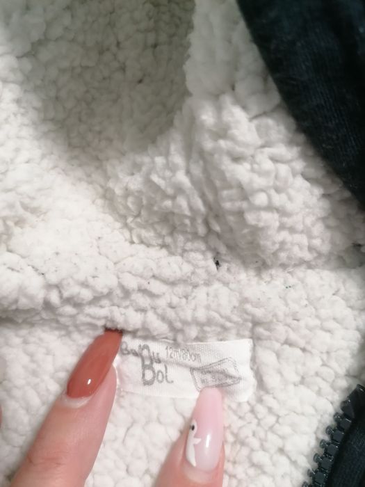 Casaco de Bebé com pêlo no interior