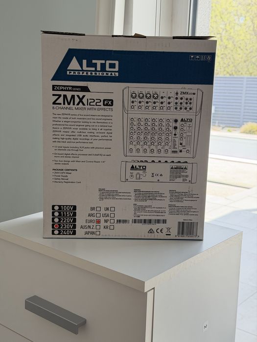 Мікшер Alto Professional ZMX122FX