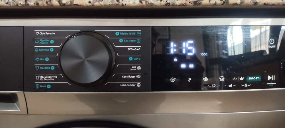 Máquina de Lavar Roupa BECKEN BOOSTWASH BWM8812IX (8 kg - 1400 rpm - I