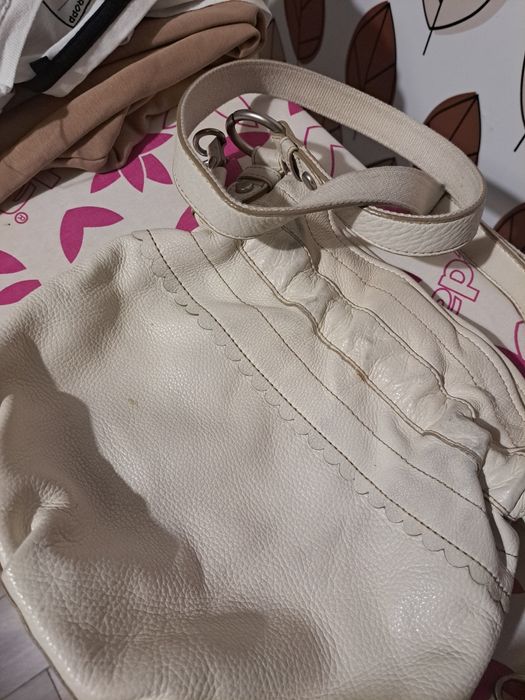 Torebka Fossil skóra naturalna