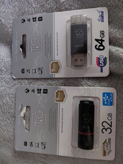 Флеш-накопичувач USB 32GB, 64 GB