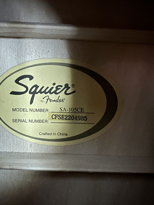 Fender Squier SA-105CE Impecável