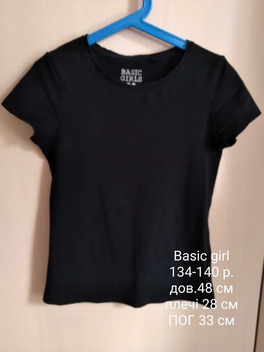 Футболки на дівчинку 122-140 р.