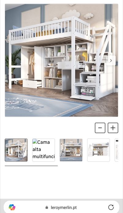 Beliche criança branco