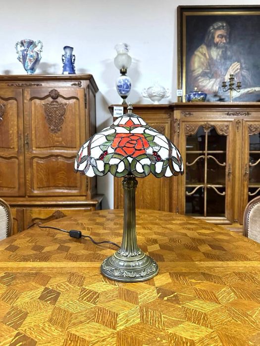 Настільна лампа в стилі Тіффані світильник 6976
