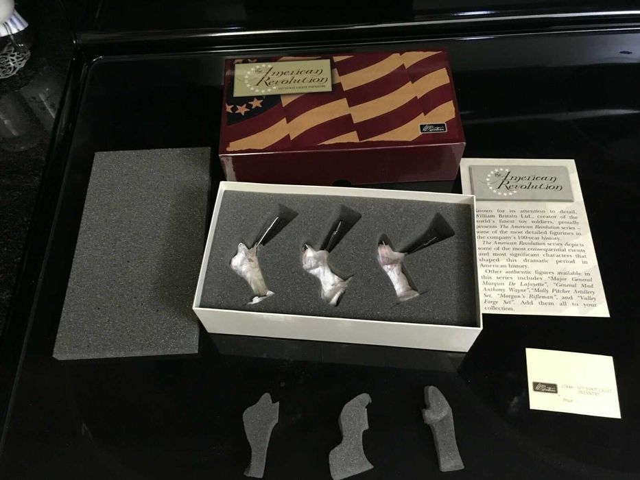 Soldadinhos BRITAINS - Ingleses guerra independência americana