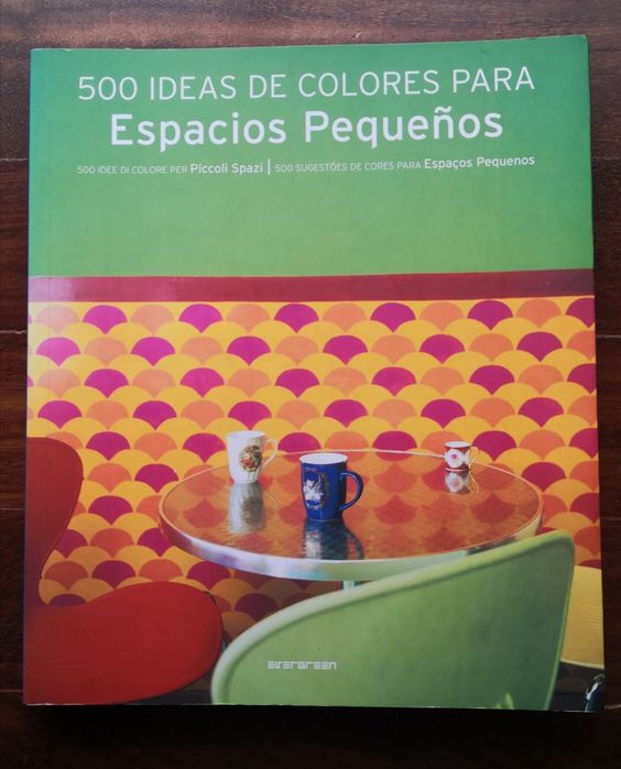 500 sugestões de cores para Espaços Pequenos