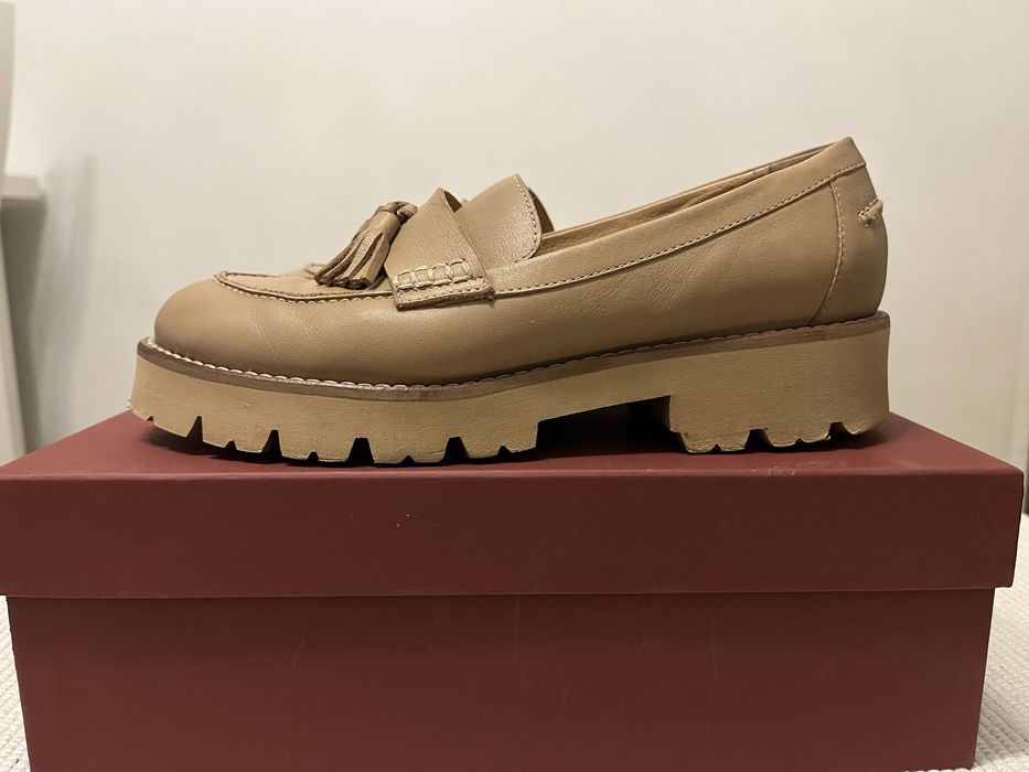 Mokasyny skórzane kirozm.37