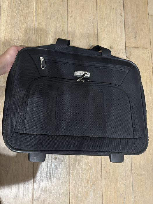 Torba biznesowa na kółkach Tripel Travel / Pilotka na laptopa