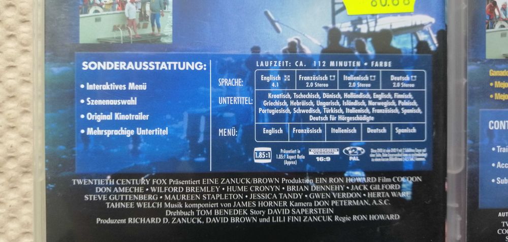 Cocoon A aventura dos corais perdidos Legendas PT