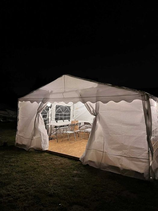 Wynajem namiotów imprezowych ze sprzętem WOLNE TERMINY