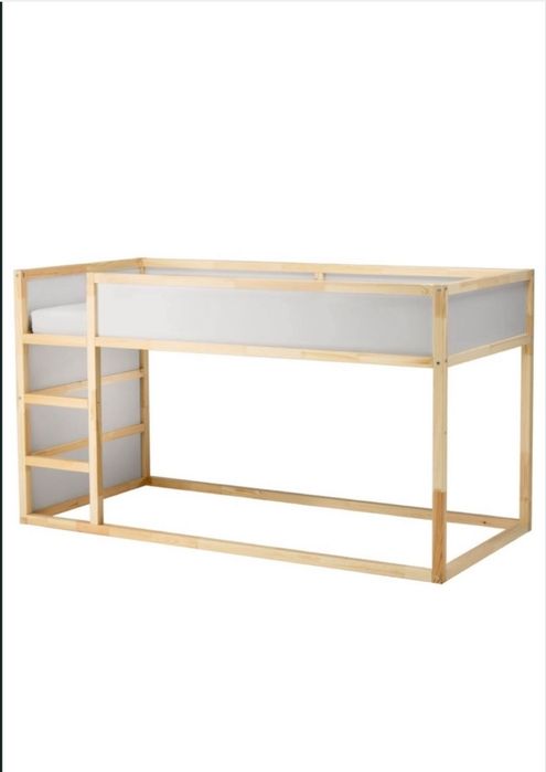 Łóżko piętrowe IKEA KURA – odświeżone, solidne, gotowe do odbioru!