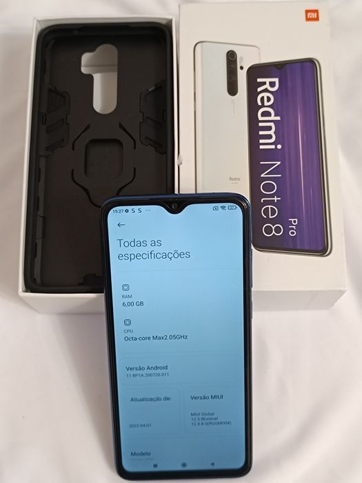 Telemóvel Xiaomi Redmi note 8 pro 6/128G